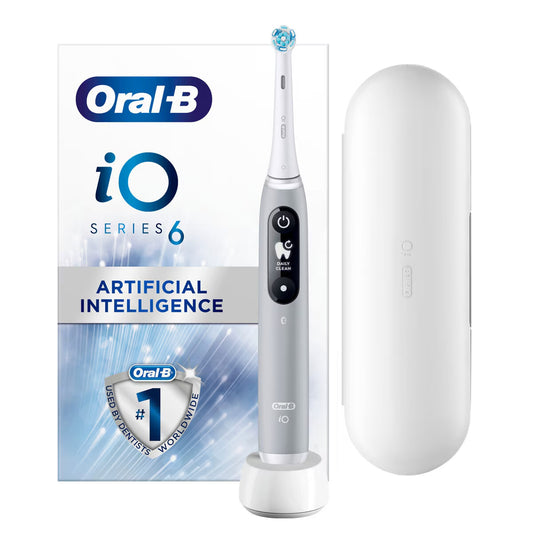 Oral-B Io Series 6 Ultimate Clean Electric Toothbrush, Grey - Nonynana