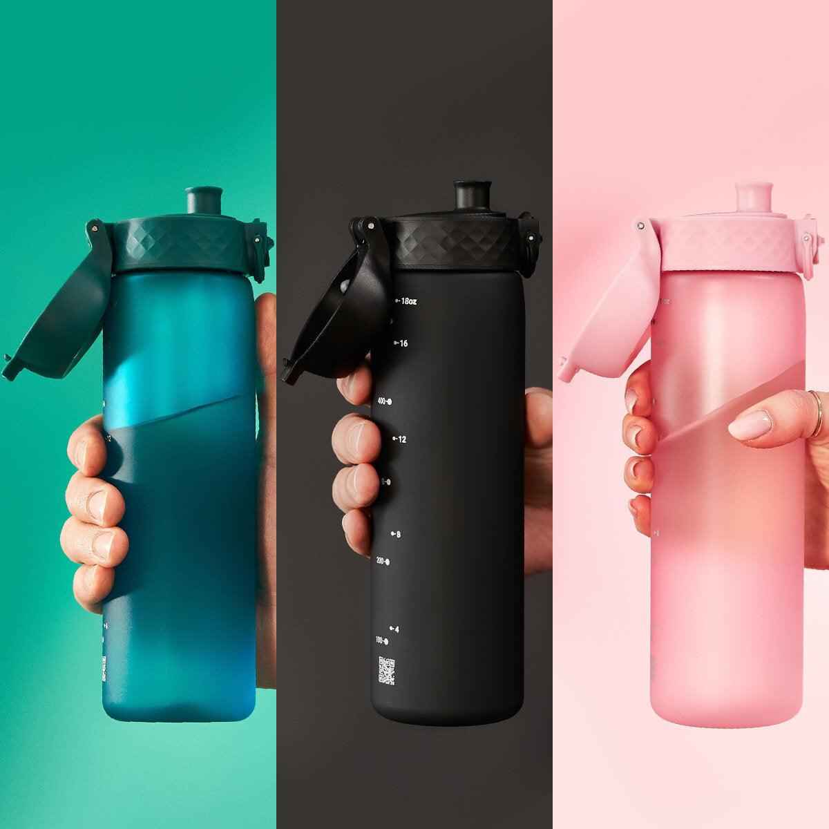 Ion8 Recyclon™ Leakproof 500Ml Water Bottle, 3 Pack in Two Colour Combinations - Nonynana