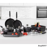 Buy now from NonynanaEssential  Berghoff Eurocast Non-Stick Cookware Set, 11 Piece BergHOFF