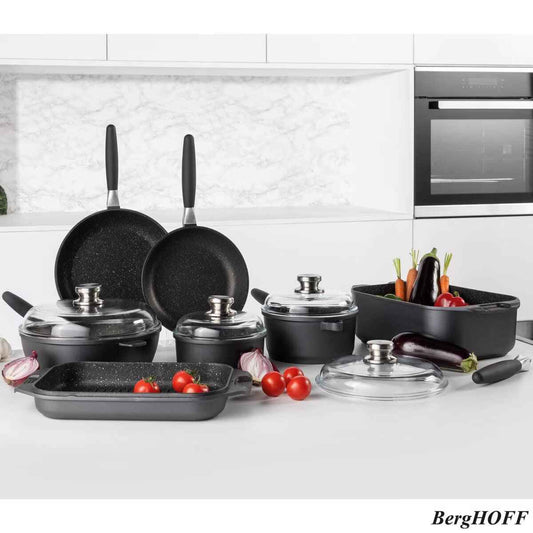 Berghoff Eurocast Non-Stick Cookware Set, 11 Piece - Nonynana