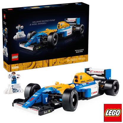 LEGO Icons Williams Racing FW14B & Nigel Mansell - Model 10353 (18+ Years)