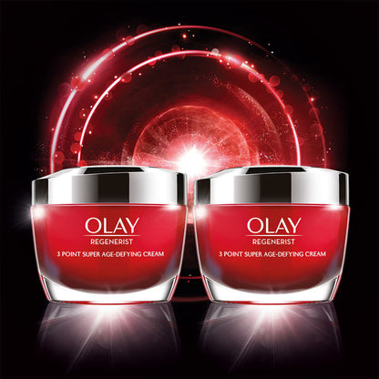 Olay Regenerist 3 Point Day Cream, 2 X 50Ml - Nonynana