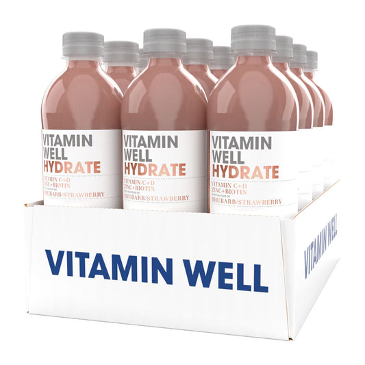 Vitamin Well Hydrate, 12 X 500Ml - Nonynana