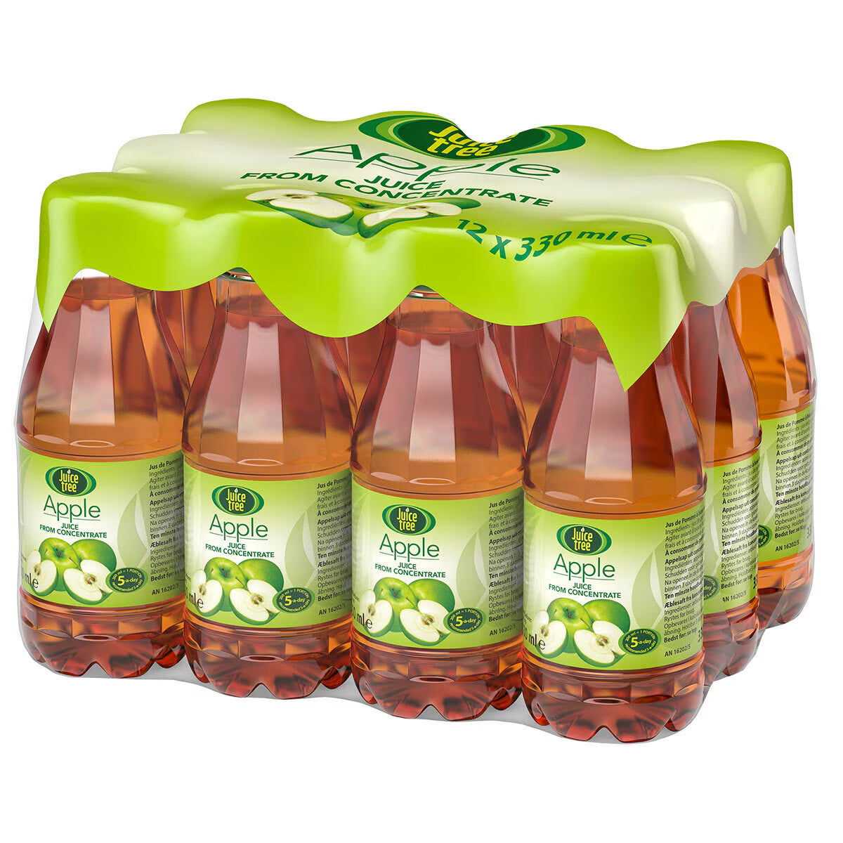 Juice Tree Apple Juice, 12 X 330Ml - Nonynana