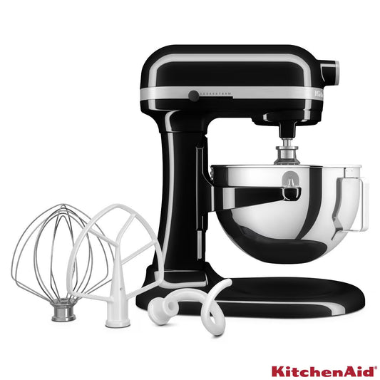 Kitchenaid Heavy Duty Stand Mixer 5.2L, Onyx Black, 5KSM55SXXBOB - Nonynana