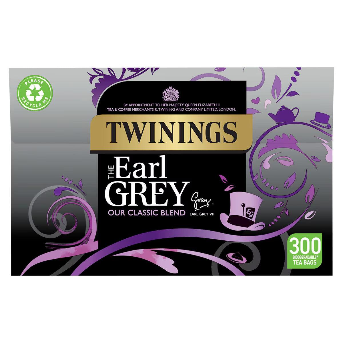 Buy now from NonynanaEssential  Twinings Earl Grey Tea Bags, 300 Pack Twinings