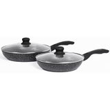 Buy now from NonynanaEssential  Westinghouse Non-Stick Frying Pan Set with Lids, 4 Piece Westinghouse