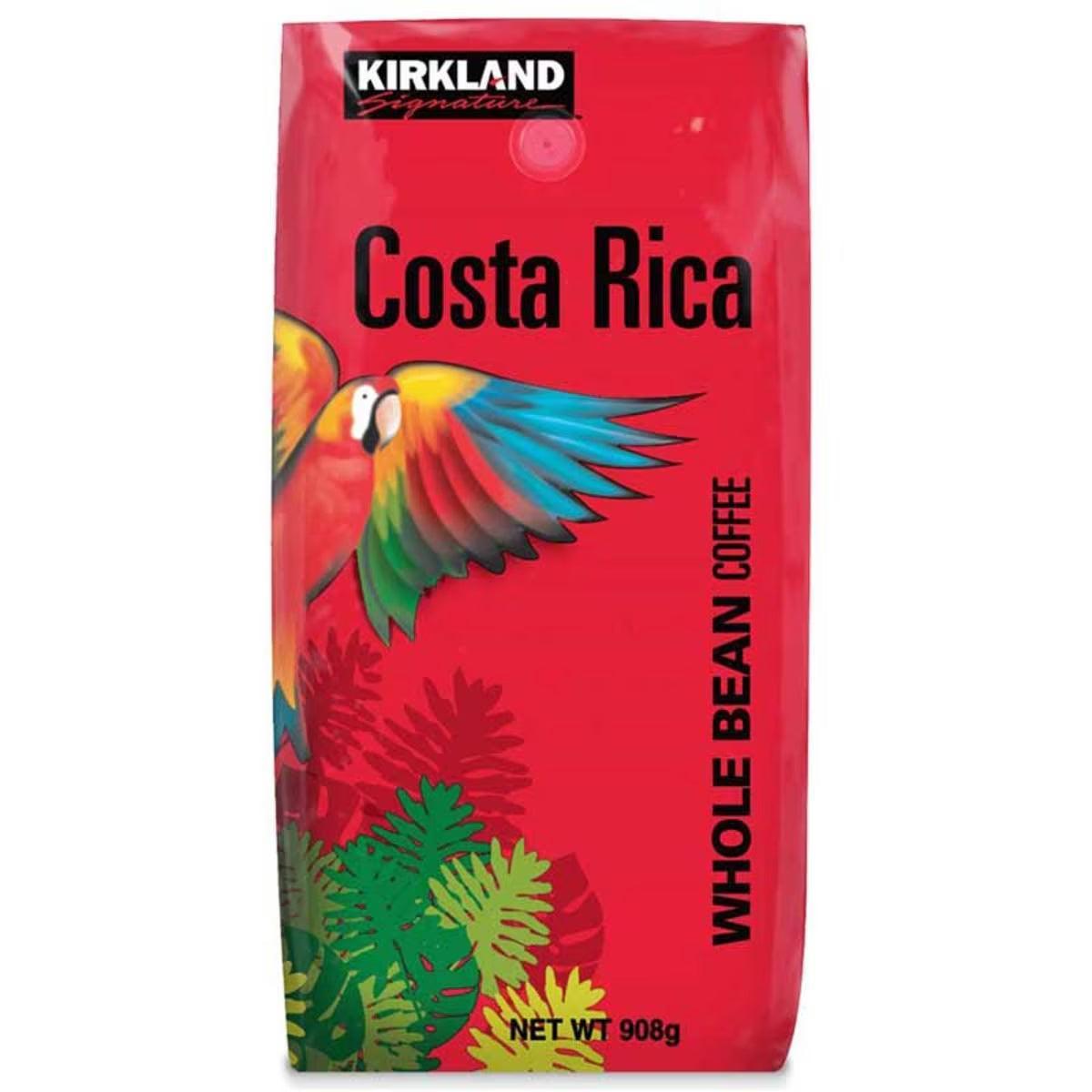 Buy now from NonynanaEssential  Kirkland Signature Costa Rica Whole Bean Coffee, 908G Kirkland Signature