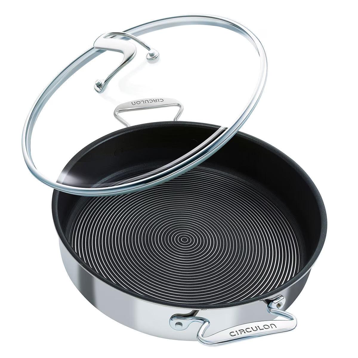 Buy now from NonynanaEssential  Circulon C-Series Saute Pan with Lid, 30Cm Circulon