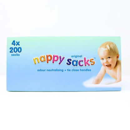 Original Nappy Sacks, 4 X 200 Pack - Nonynana