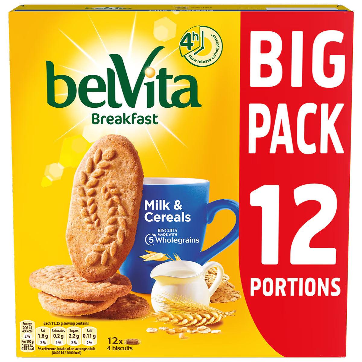 Buy now from NonynanaEssential  Belvita Breakfast Milk & Cereals, 2 X 12 Pack Belvita