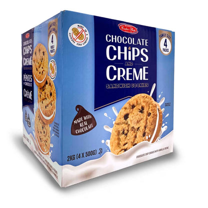 Manning'S Chocolate & Creme Sandwich Cookies, 4 X 500G - Nonynana