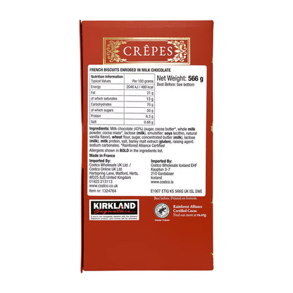 Kirkland Signature Milk Chocolate Crêpes, 566G - Nonynana