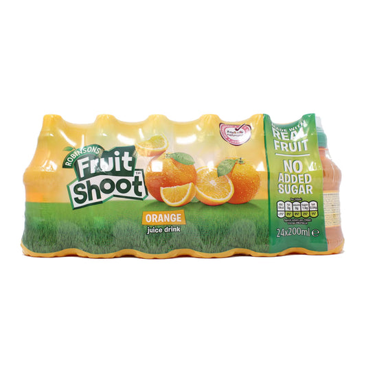 Fruit Shoot Orange, 24 X 200Ml - Nonynana