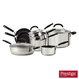 Buy now from NonynanaEssential  Prestige Stainless Steel Cookware Set, 13 Piece Prestige