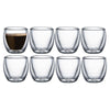 Buy now from NonynanaEssential  Tramontina Double Walled Espresso Glass Set, 110Ml, 8 Piece Tramontina