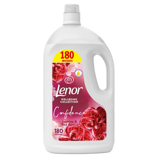 Lenor Wellbeing Collection Jasmine & Red Berries Fabric Conditioner, 3.6L (180 Wash) - Nonynana