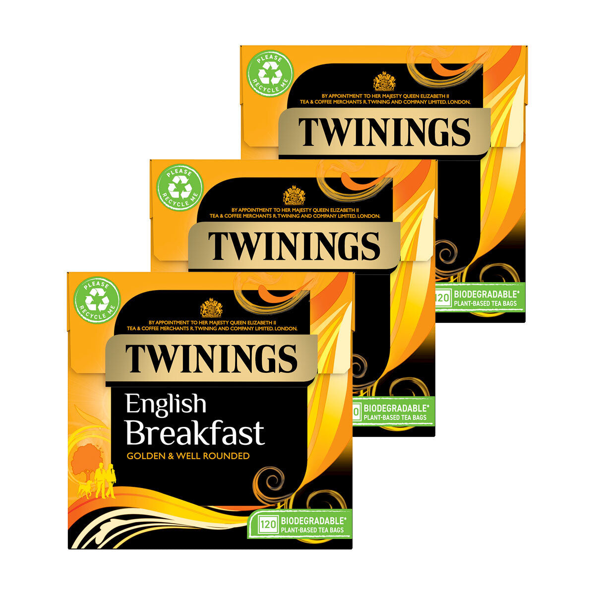 Buy now from NonynanaEssential  Twinings English Breakfast Tea Bags, 3 X 120 Pack Twinings