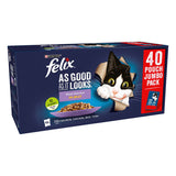 Felix as Good as It Looks Cat Mixed Selection, 40 X 100G