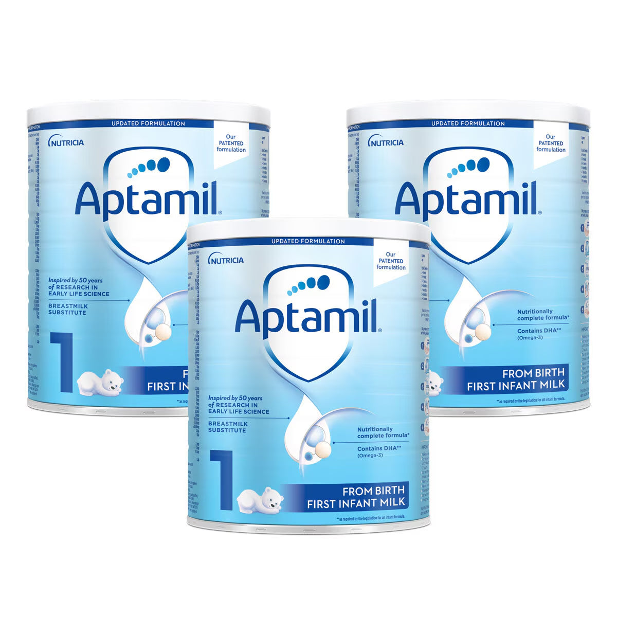 Buy now from NonynanaEssential  Aptamil Stage 1 Milk Powder, 3 X 700G Aptamil