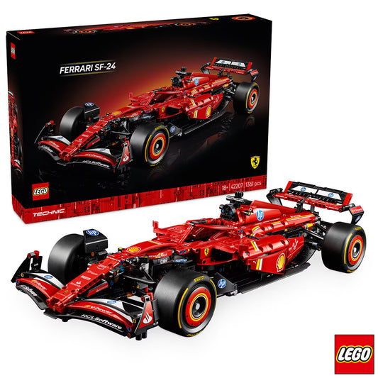 LEGO Technic Ferrari SF-24 F1 Car - Model 42207 (18+ Years)