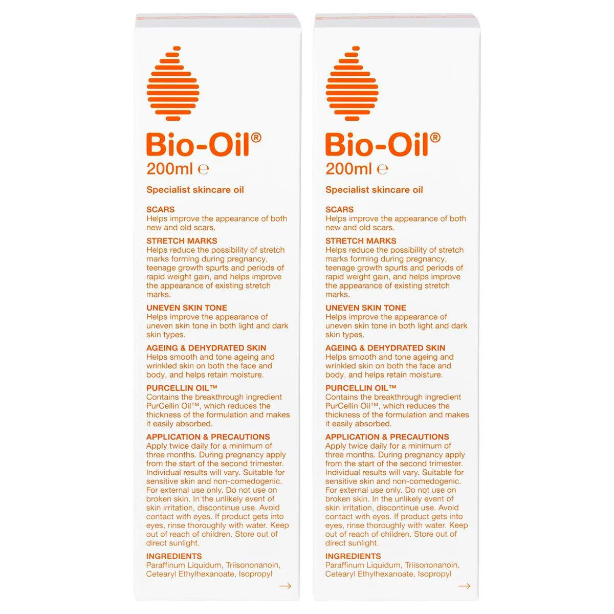 Buy now from NonynanaEssential  Bio-Oil Skincare, 2 X 200Ml Bio-Oil