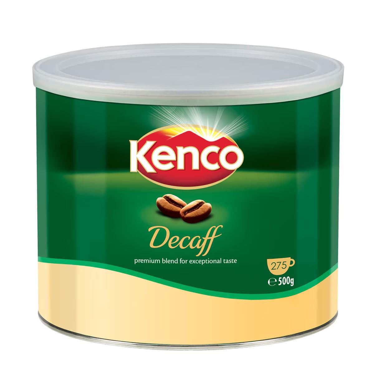 Buy now from NonynanaEssential  Kenco Decaffeinated Instant Coffee Granules, 500G Kenco