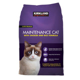 Buy now from NonynanaEssential  Kirkland Signature Adult Complete Cat Food, Chicken & Rice Formula, 11.35Kg Kirkland Signature