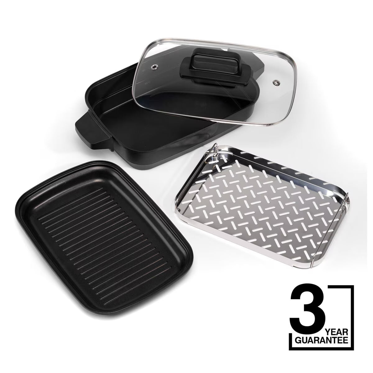 Buy now from NonynanaEssential  Cuisinart Cook in 3-In-1 Grill, Cook & Steam, GRMC3U Cuisinart