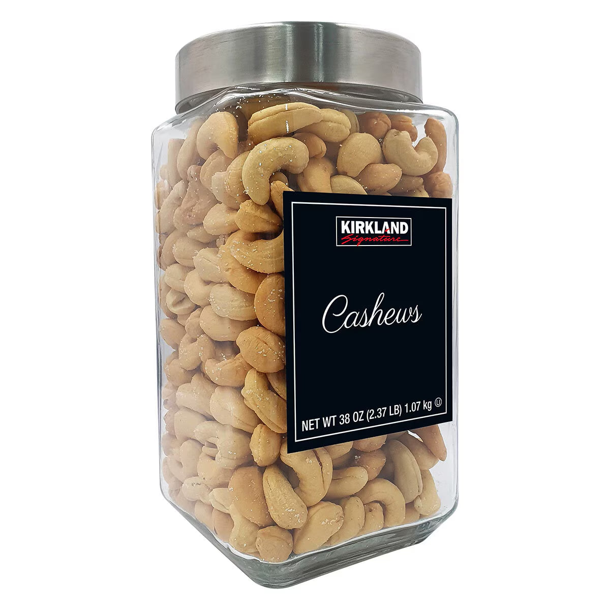 Kirkland Signature Salted Cashews Jar, 1.07Kg - Nonynana