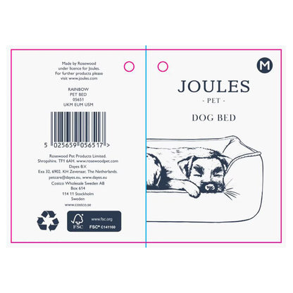 Joules Medium Pet Bed 69Cm X 52Cm X 25Cm - Nonynana