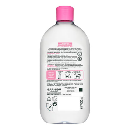 Garnier Micellar Cleansing Water, 2 X 700Ml - Nonynana