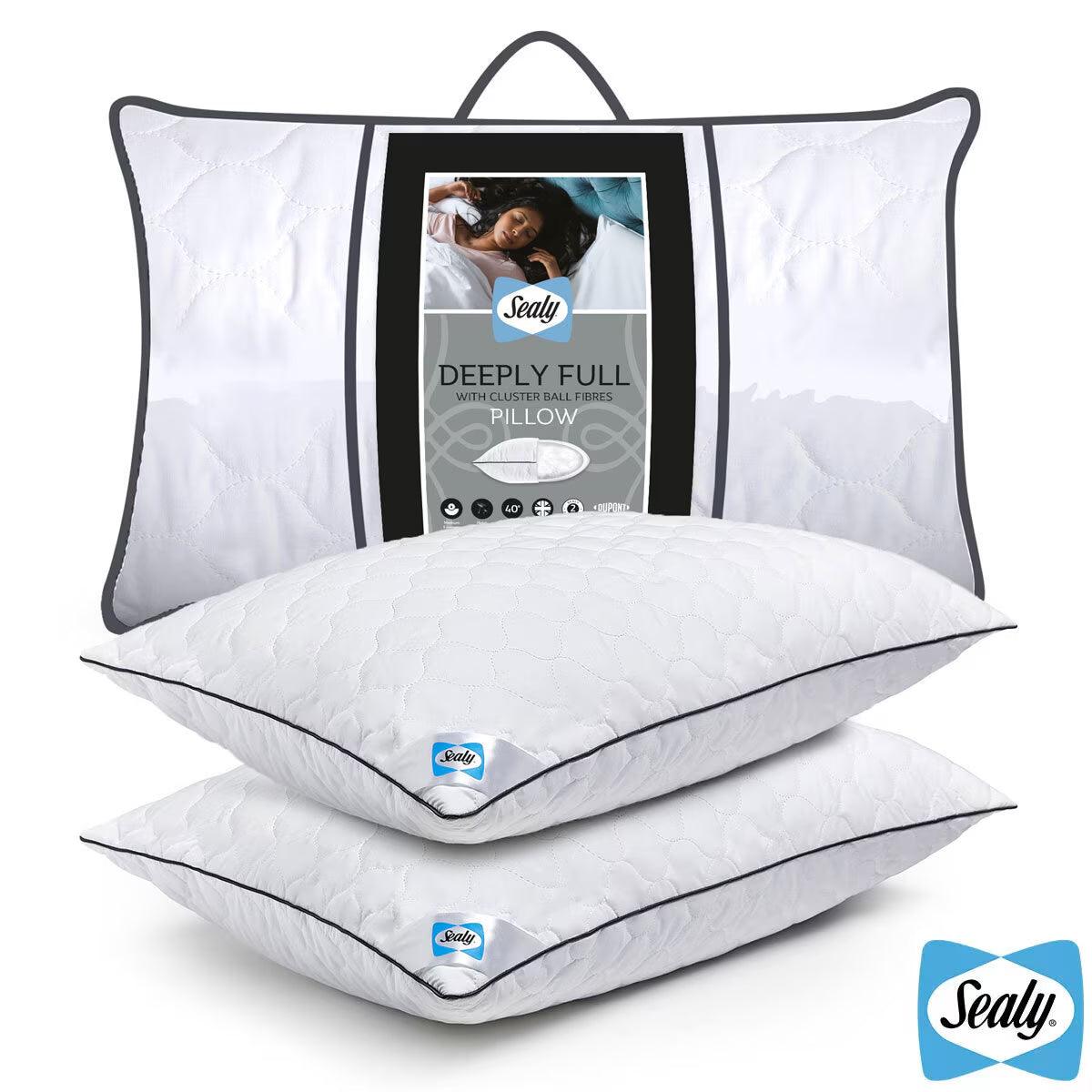 Buy now from NonynanaEssential  Sealy Deeply Full Pillow 2 Pack Sealy