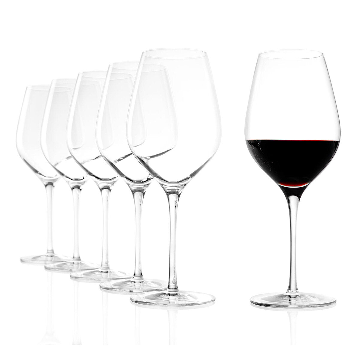 Buy now from NonynanaEssential  Stölzle Exquisit Royal Wine Glasses, 642Ml, 8 Pack Stölzle