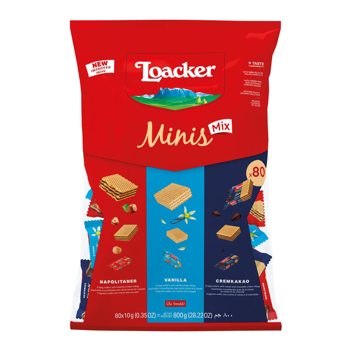 Loacker Mini Mix, 800G - Nonynana