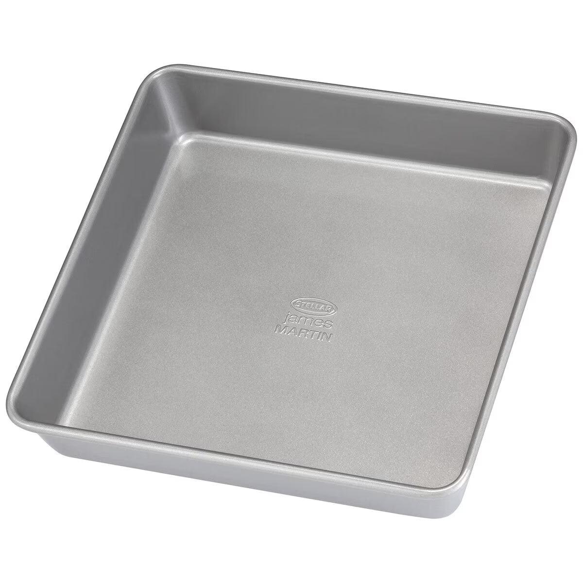 Buy now from NonynanaEssential  Stellar James Martin Non-Stick Steel Bakeware Set, 5 Piece Stellar