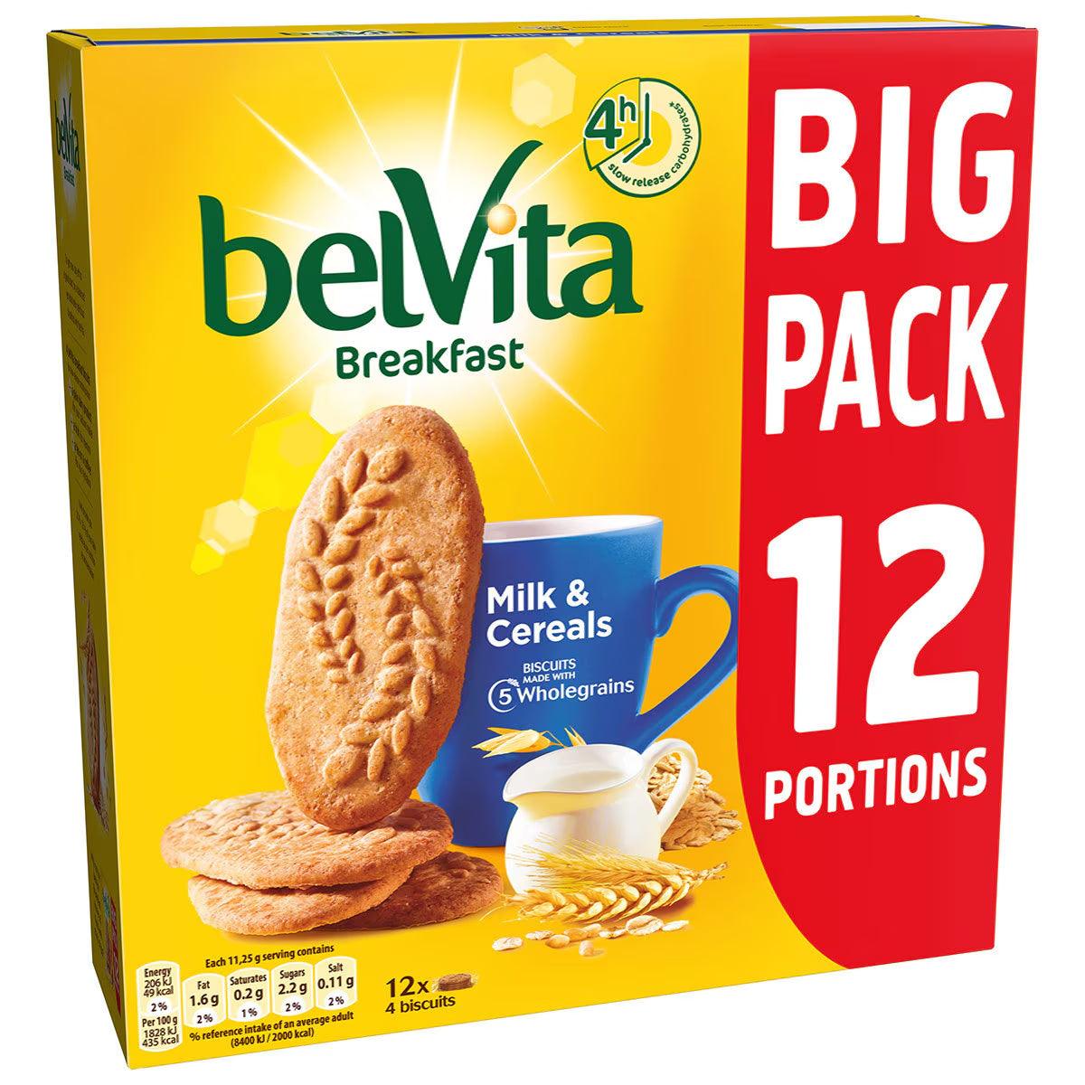 Buy now from NonynanaEssential  Belvita Breakfast Milk & Cereals, 2 X 12 Pack Belvita