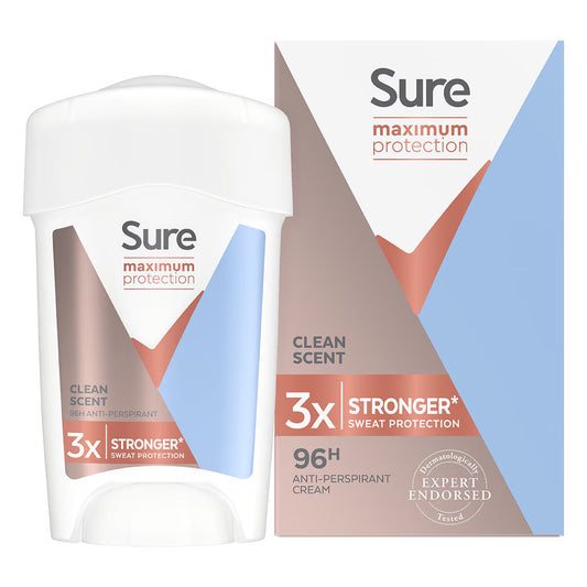 Sure Women Maximum Protection Anti-Perspirant, 2 X 45Ml - Nonynana