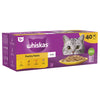 Whiskas Poultry Feast in Jelly Pouches 1+, 40 X 85G