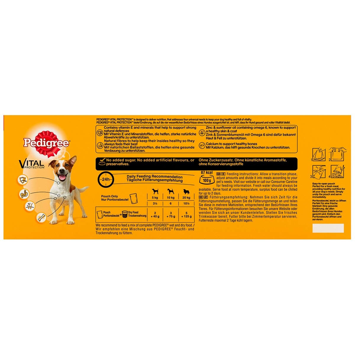 Pedigree Variety Pouch in Gravy, 40 X 100G - Nonynana