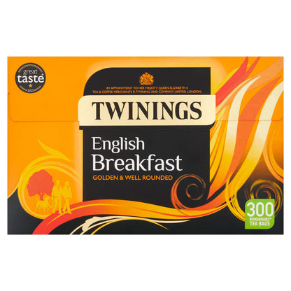 Twinings English Breakfast Tea Bags, 300 Pack - Nonynana