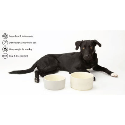 Scruffs Dog Food & Water Bowl Set - Nonynana