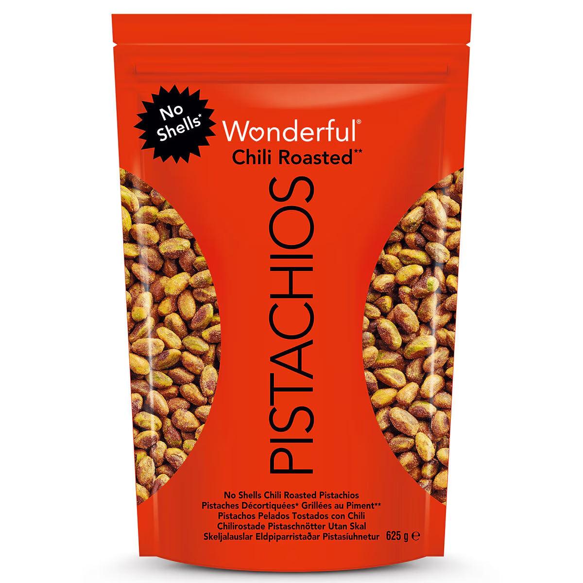 Buy now from NonynanaEssential  Wonderful Chili Roasted Pistachios, 625G Wonderful Brands