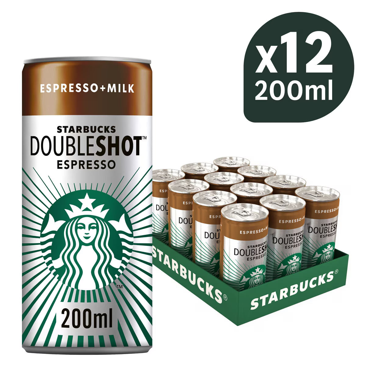 Starbucks Doubleshot Espresso, 12 X 200Ml