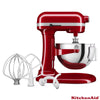 Buy now from NonynanaEssential  Kitchenaid Heavy Duty Stand Mixer 5.2L, Empire Red, 5KSM55SXXBER KitchenAid