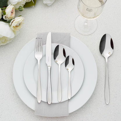 Viners 18/10 Stainless Steel Cutlery Set, 34 Piece - Nonynana