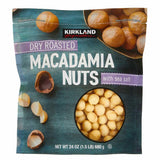 Buy now from NonynanaEssential  Kirkland Signature Dry Roasted Macadamia Nuts with Sea Salt, 680G Kirkland Signature