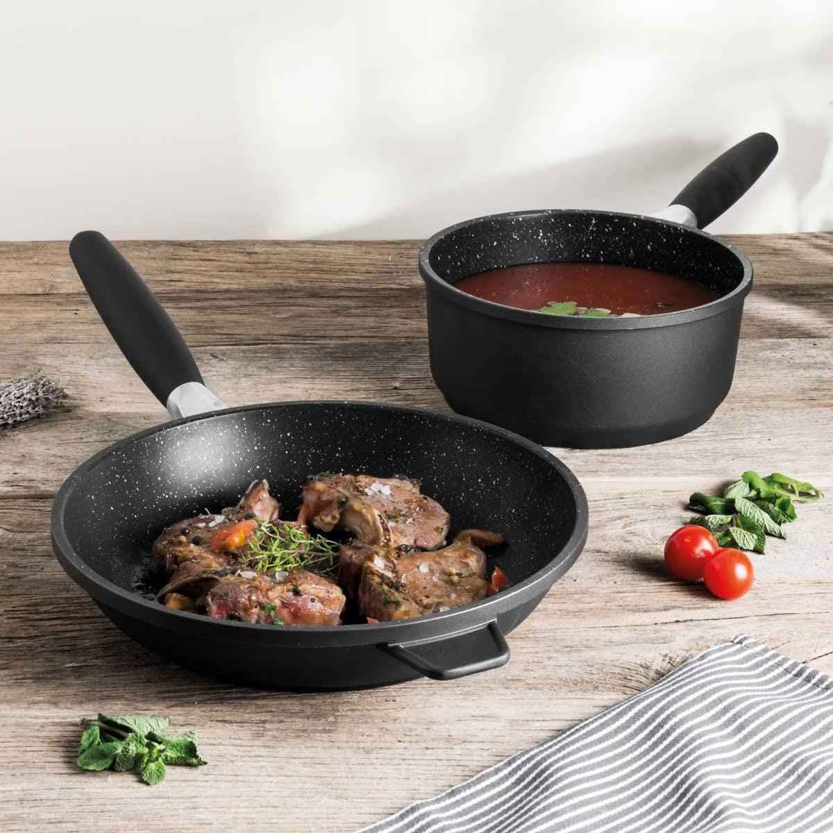 Berghoff Eurocast Non-Stick Cookware Set, 11 Piece - Nonynana