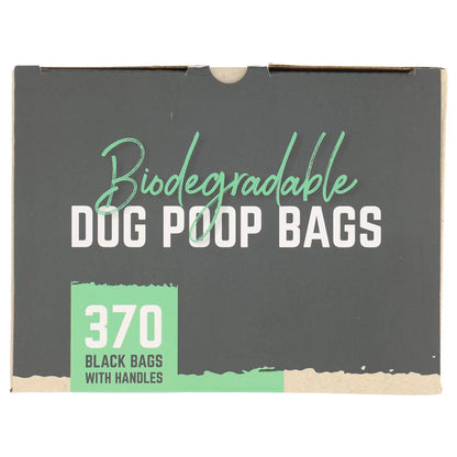 Biodegradable Dog Poop Bags, 370 Bags & 1 Dispenser - Nonynana