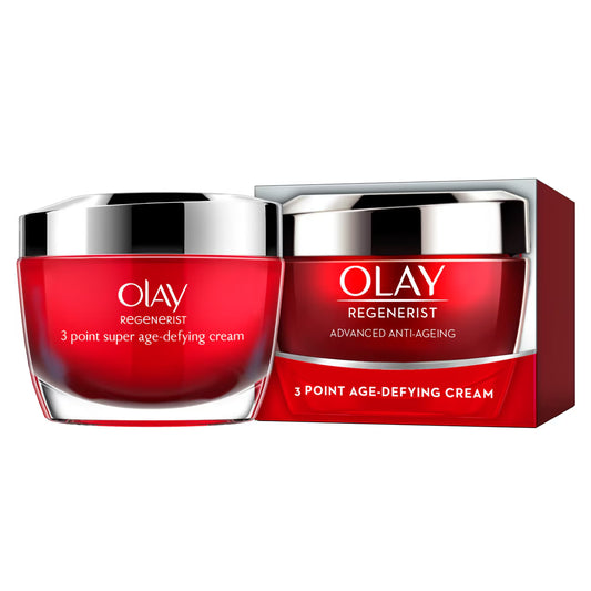 Olay Regenerist 3 Point Day Cream, 2 X 50Ml - Nonynana